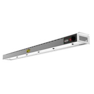 Keramische warmtestraler 1800 - 5 heaters à 250w – art. 7020.0820