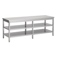 600 werktafel 2 schappen 2300