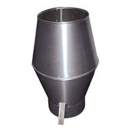 Deflectorkap rond ø 350