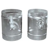 Aluminium klep ø 350