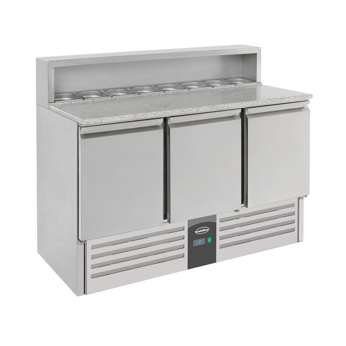 Combisteel Pizzawerkbank 3 deuren – art. 7950.0065
