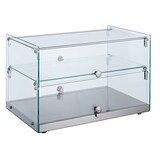 Neutraal vitrine recht 50l