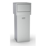 RVS afvalbak 80l