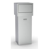 RVS afvalbak 80l