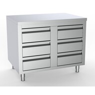 700 werktafel met 6 laden 1000
