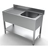 Combisteel 600 spoeltafel bodemschap 1 rechts 1200