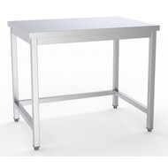 700 werktafel open onderstel demontabel 1000