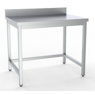 700 werktafel open onderstel rand demontabel 1400