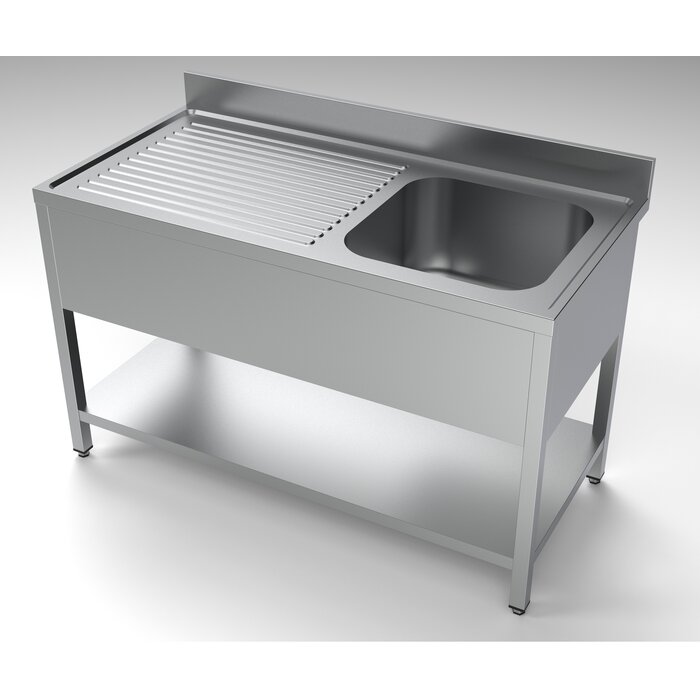 Combisteel 700 spoeltafel bodemschap 1 rechts 1400
