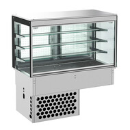Drop-in koelvitrine recht - gesloten 3/1
