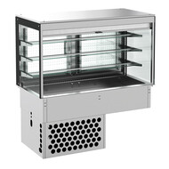 Drop-in koelvitrine recht - roll-up 3/1