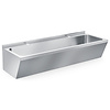 Combisteel RVS wasbak dubbel 1200x525x451mm
