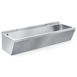 RVS wasbak dubbel 1200x525x451mm