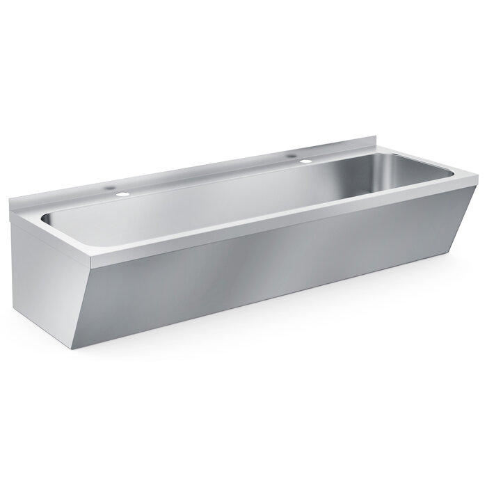 Combisteel RVS wasbak dubbel 1200x525x451mm