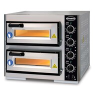 Elek. pizzaoven dubbel 2 x 1