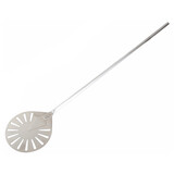 RVS pizzaschep rond 23-142 geperforeerd