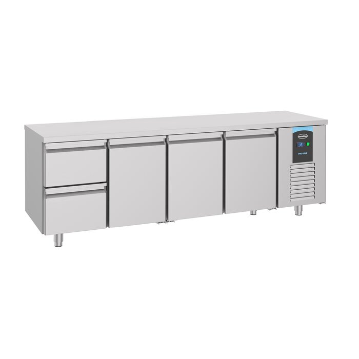 Combisteel 700 koelwerkbank 3 deuren 2 laden energy line