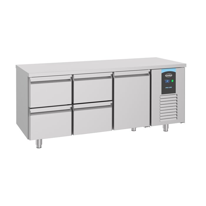 Combisteel 700 koelwerkbank 1 deur 4 laden energy line