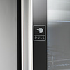 Combisteel Koelkast 1 glasdeur zwart