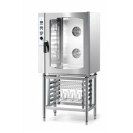 Giorik convectie oven, gas 895x768x965mm. (lxdxh), cap. 10x 1/1 GN temp. +50/+280°c, 0,9 + 19 kw, 230 volt, 160 kg