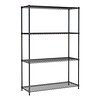 Combisteel Stelling 4 levels 1200 zwart demontabel