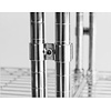 Combisteel Set van 2 koppelbeugels chroom tbv 7530.0005-0010-0015-0020