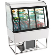 Drop-in koelvitrine 200l schuifdeuren