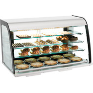 Drop-in neutraal vitrine 155l open