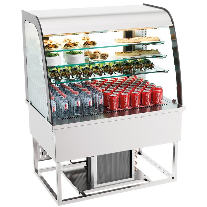 Combisteel Drop-in koelvitrine 140l open
