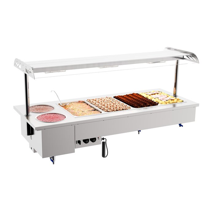 Combisteel Drop-in bain-marie met bowls 4/1