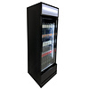 Combisteel Koelkast glasdeur fcu-370 bl
