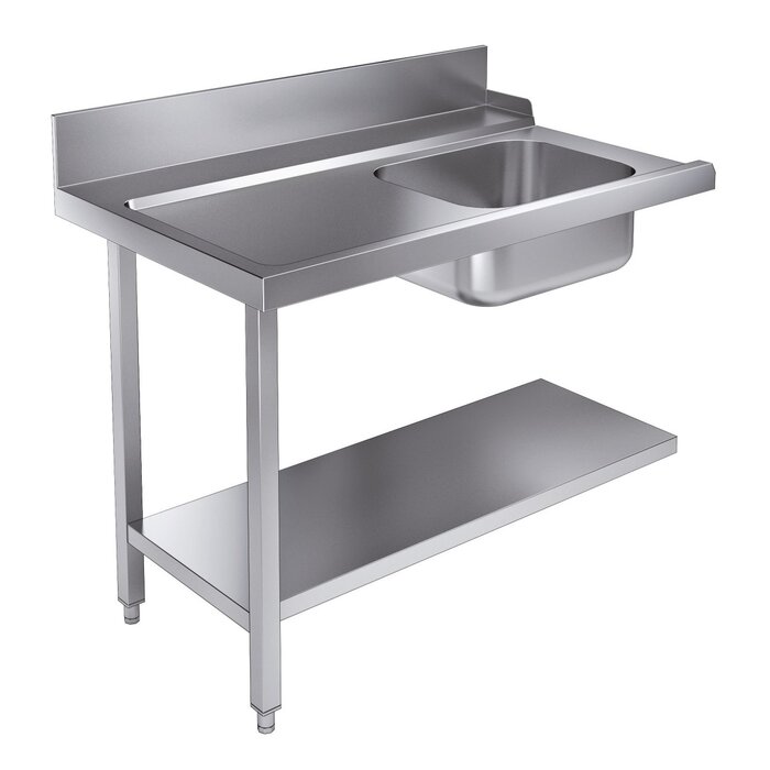 Combisteel Aanvoertafel bodemschap 1200 links tbv 7280.0045-0046