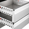 Combisteel Koel/vrieswerkbank omschakelbaar 2 laden 4x 1/1gn