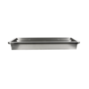 Combisteel RVS wasbak 2 kranen 1200mm inclusief afvoerplug en spatscherm, exclusief kranen