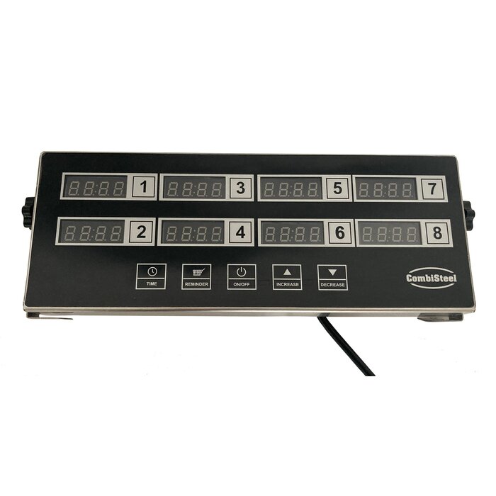Combisteel Digitale keukentimer 8 kanalen dkt-8