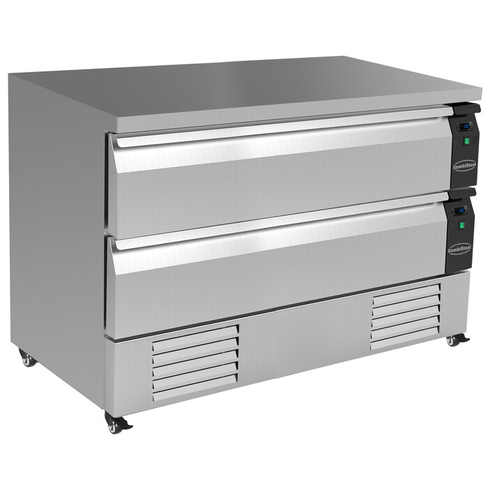 Combisteel Koel/vrieswerkbank omschakelbaar 2 laden 6x 1/1gn