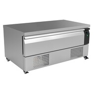 Koel/vrieswerkbank omschakelbaar 1 lade 3x 1/1 GN