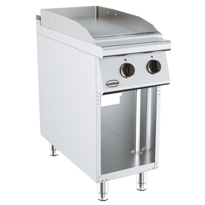 Combisteel Base 900 bakplaat elek. chroom – art. 7178.3195