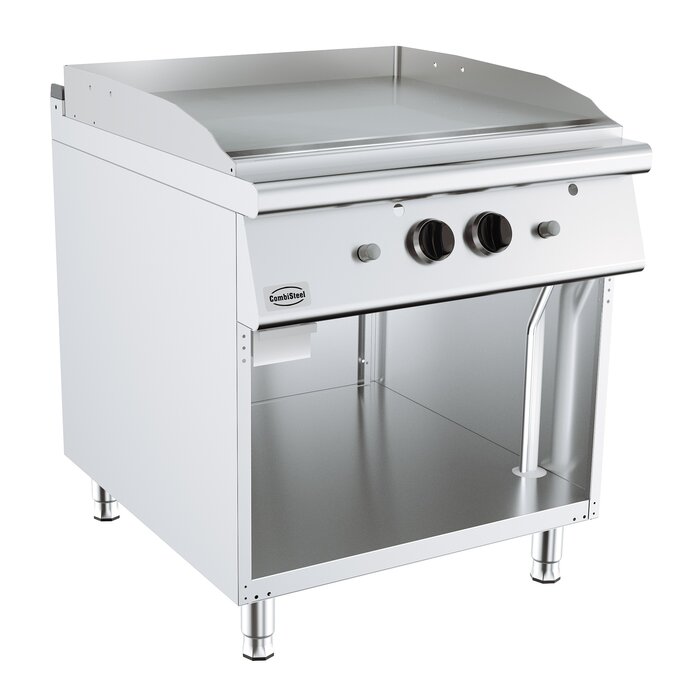 Combisteel Base 900 gasbakplaat chroom – art. 7178.3190