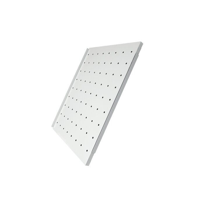 Combisteel Geperforeerd rooster l/r wit voor 7455.2200-2205-2210-2400-2410-2416