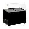 Combisteel SCHEPIJSVITRINE JAVA ZWART 8x5 LTR