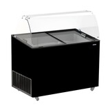 SCHEPIJSVITRINE JAVA ZWART 8x5 LTR