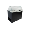 Combisteel SCHEPIJSVITRINE JAVA ZWART 8x5 LTR