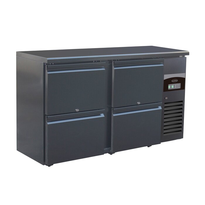 Combisteel Barkoeler zwart 4 laden