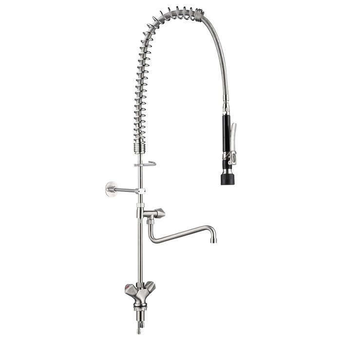Combisteel Spoeldouche 1-gats RVS 304