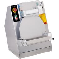 Deegroller 40cm recht - volledig RVS