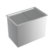 RVS drop-in ijsbak – art. 7084.0040