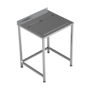 Werktafel met geïntegreerde lekbak 700x650