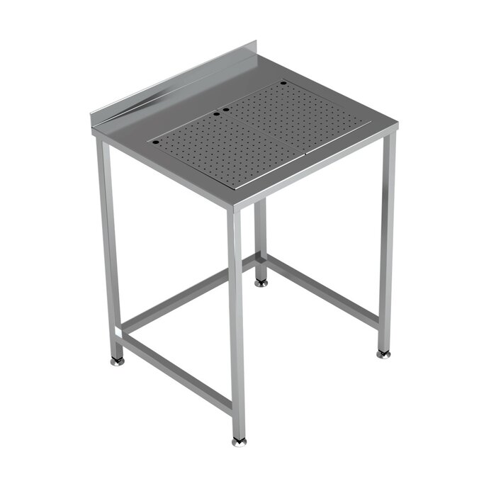 Combisteel Werktafel met geïntegreerde lekbak 700x650