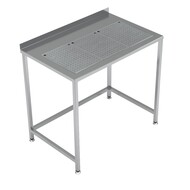 Werktafel met geïntegreerde lekbak 1000x650